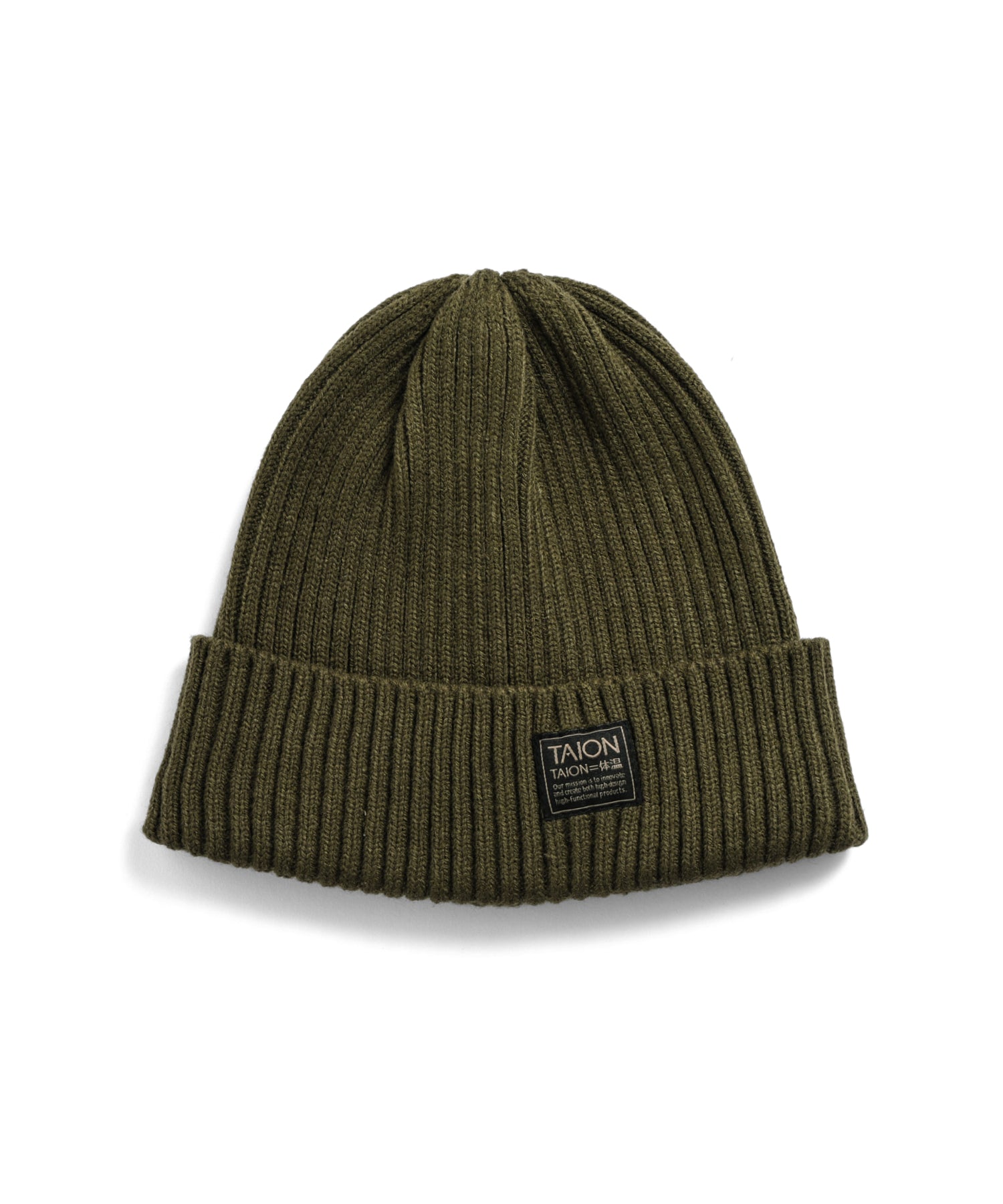 TAION - MILITARY KNIT CAP D.Olive (230NML-1)