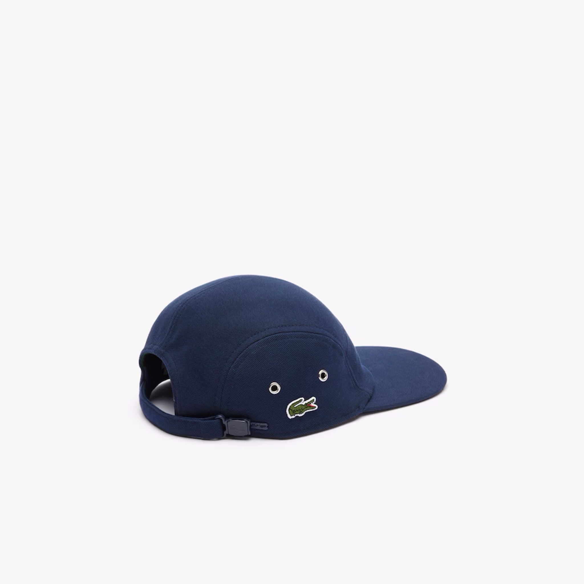 LACOSTE - Gorra de jockey de piqué azul