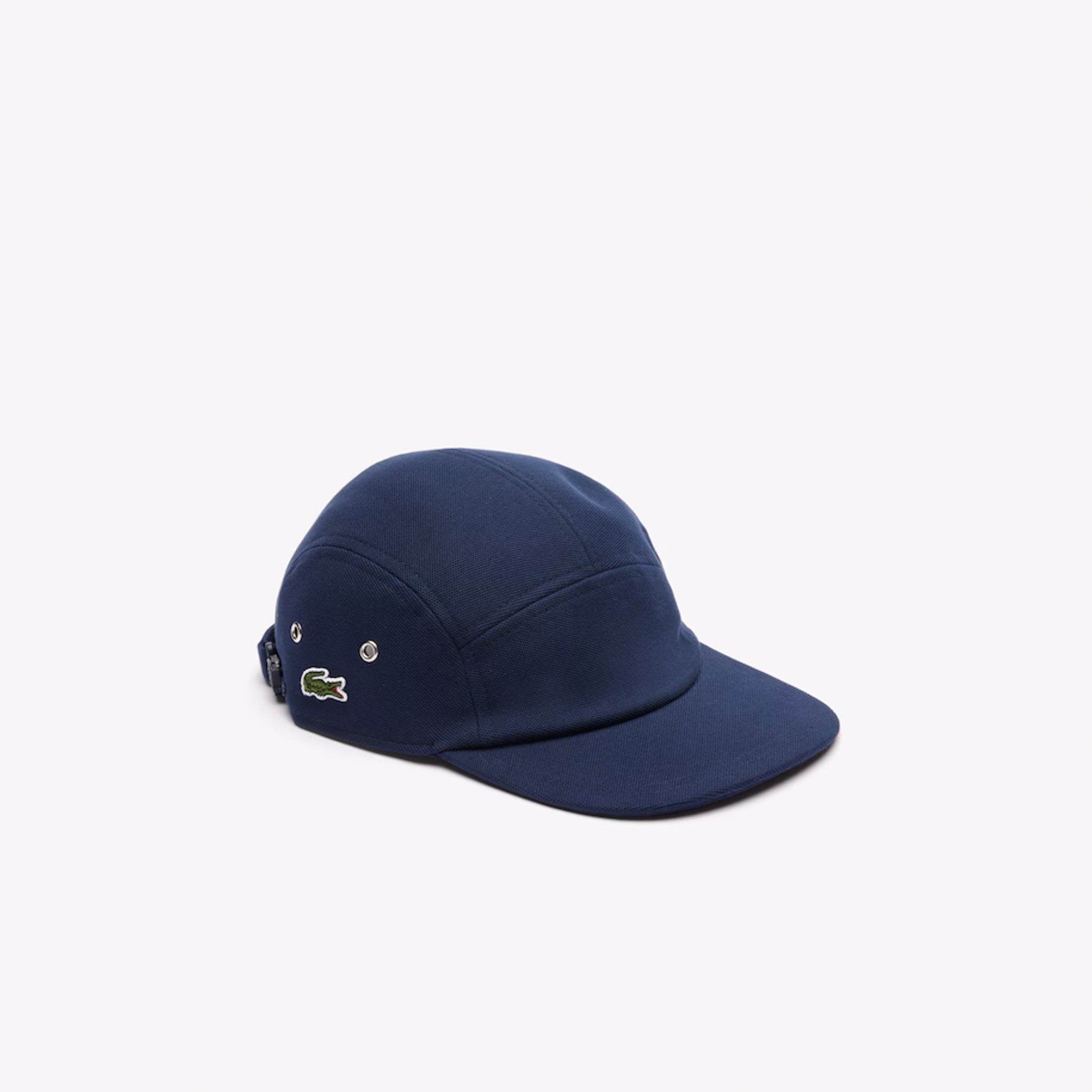 LACOSTE - Gorra de jockey de piqué azul