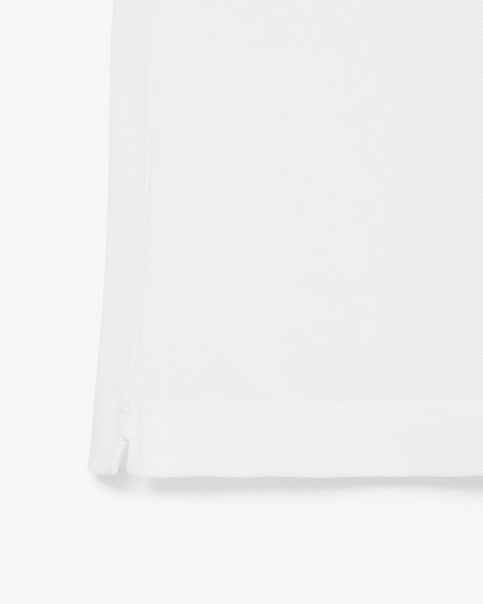 LACOSTE - Polo de corte clásico CUELLO EN CONTRASTE BLANCO