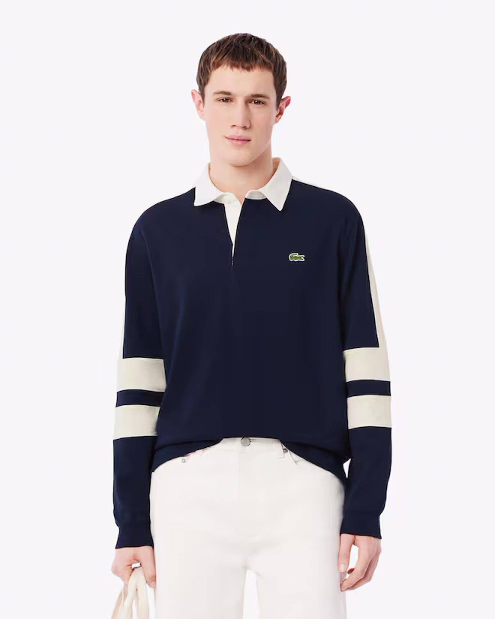 LACOSTE - Polo de rugby navy