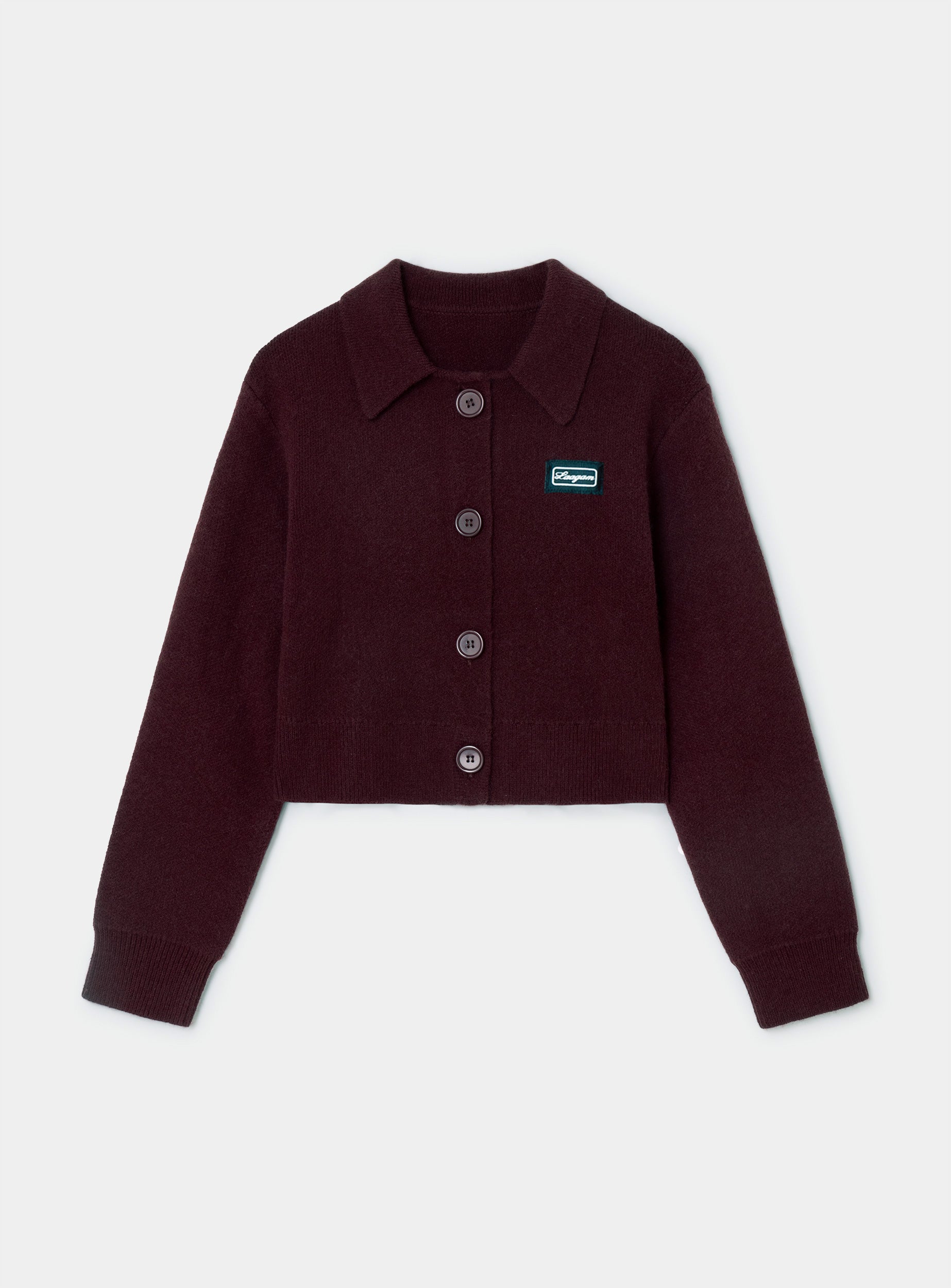 LAAGAM- BEVERLY PLUM CARDIGAN