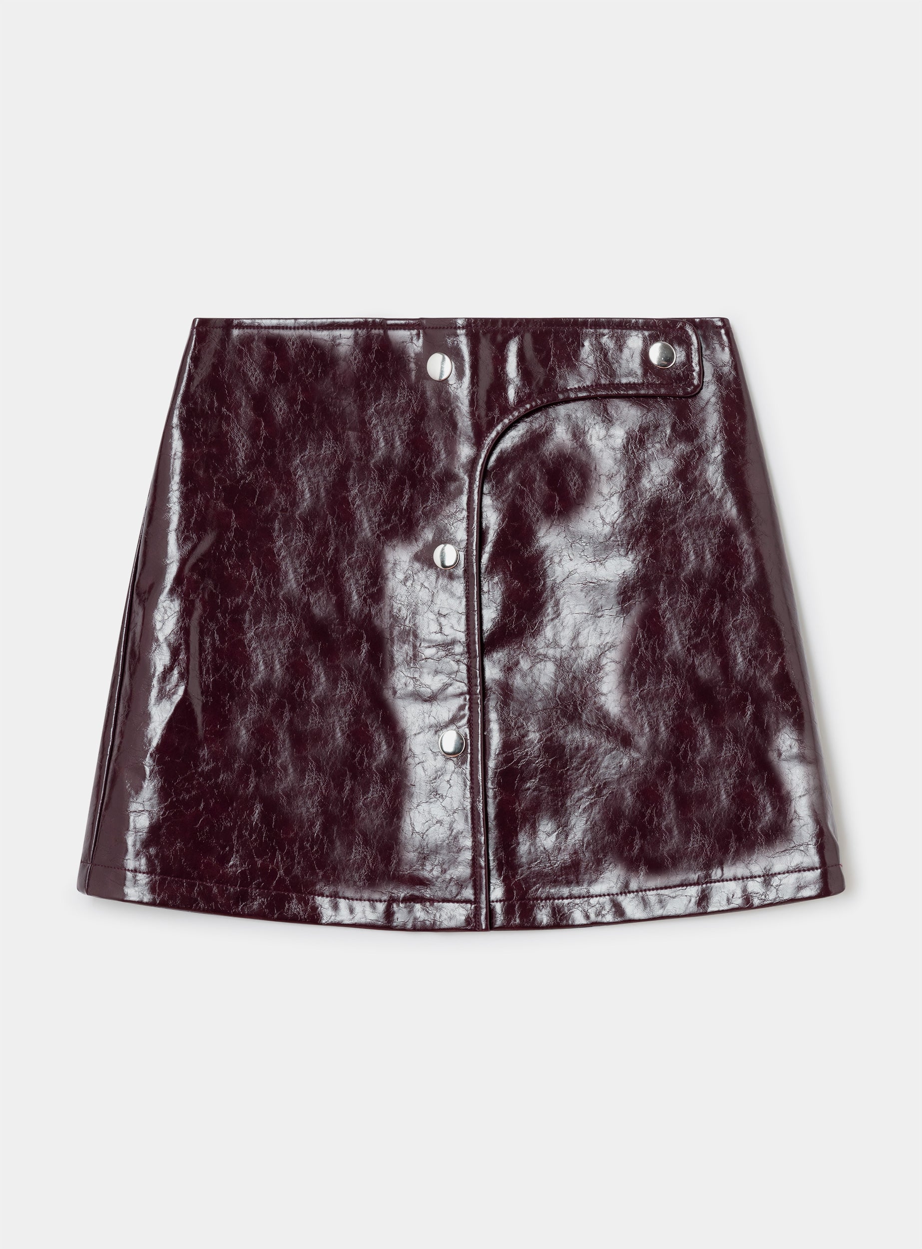 LAAGAM- LENA PLUM SHORT SKIRT