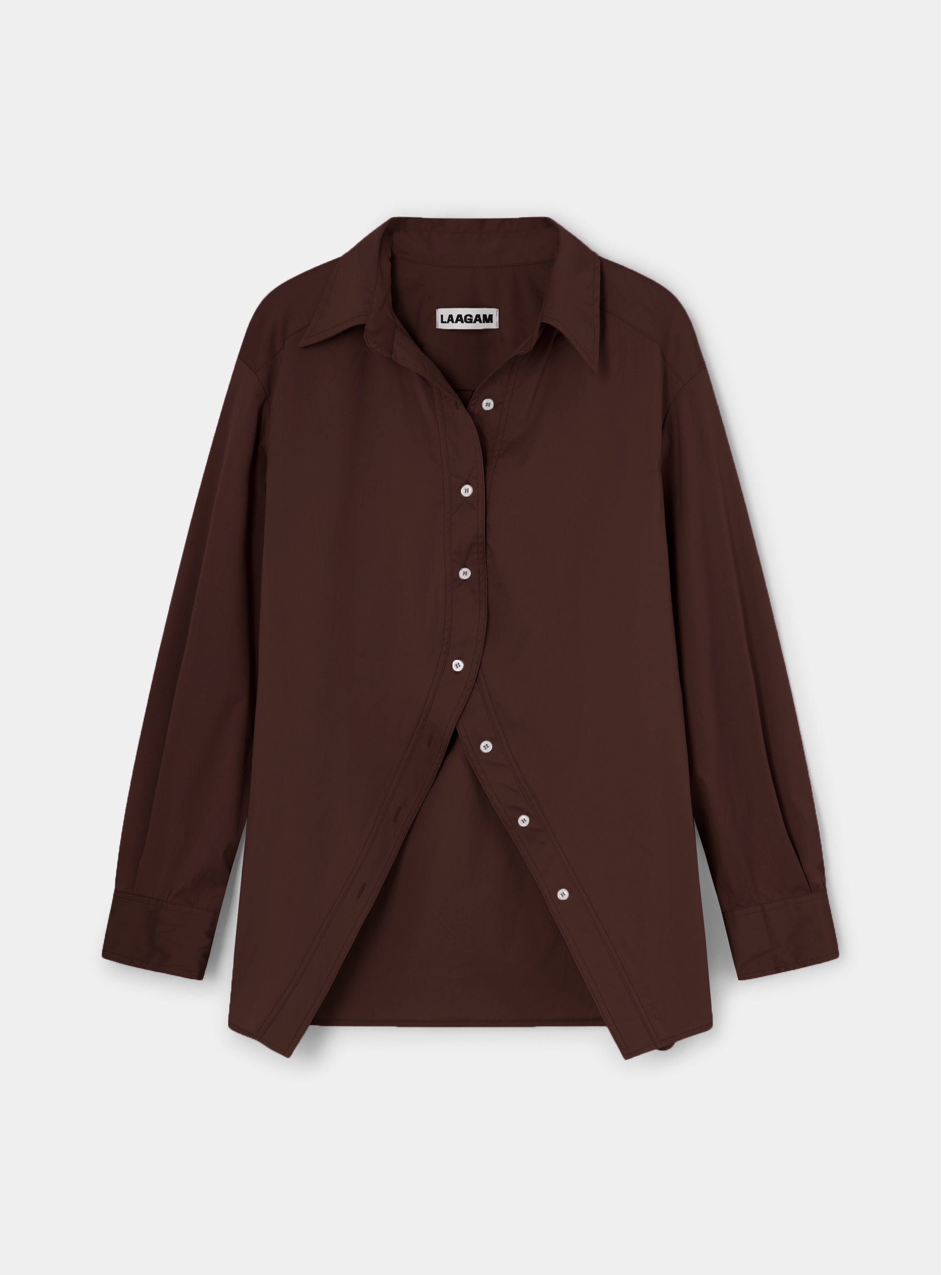 LAAGAM- NO BOYFRIEND BROWN SHIRT