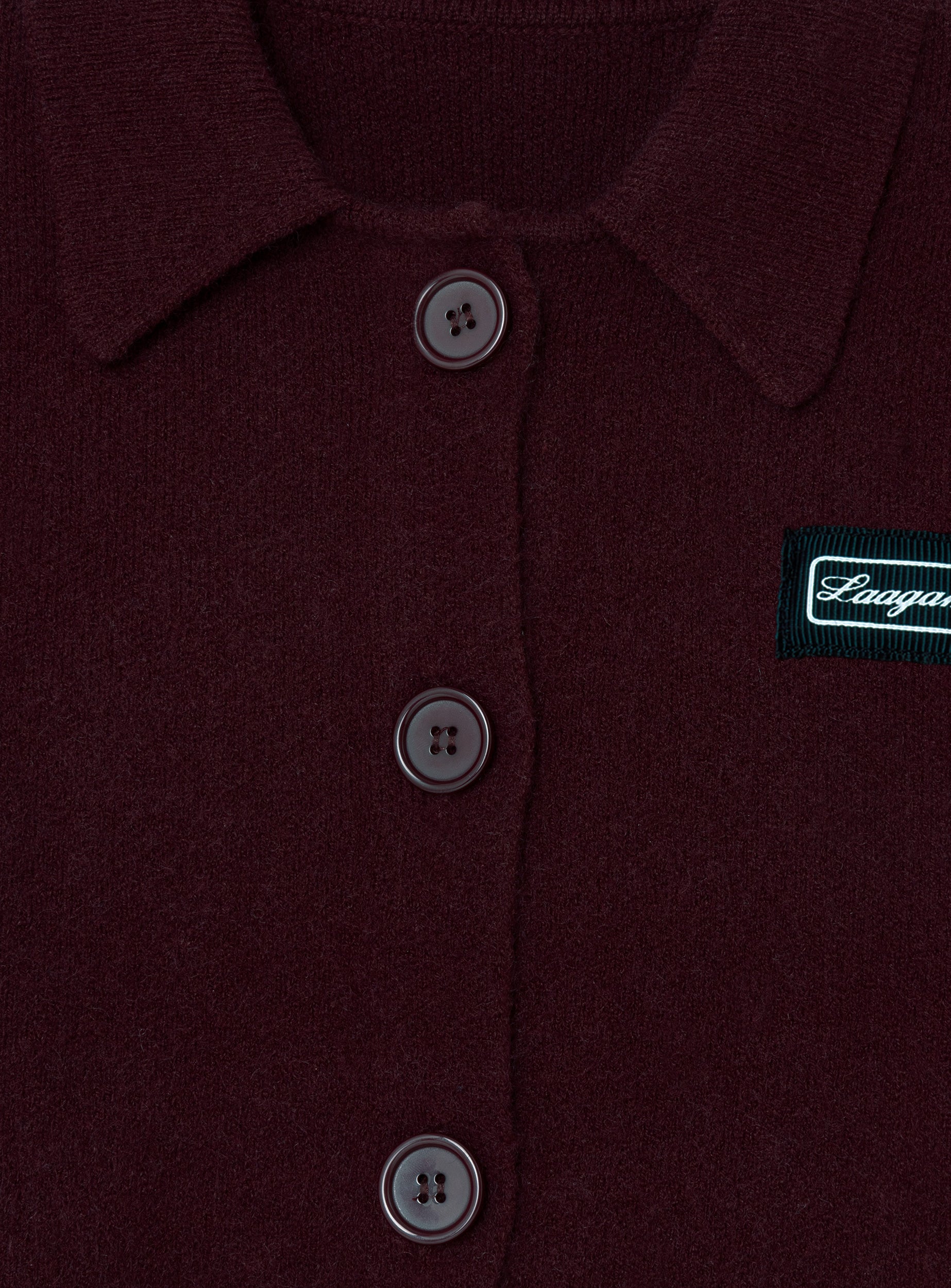 LAAGAM- BEVERLY PLUM CARDIGAN