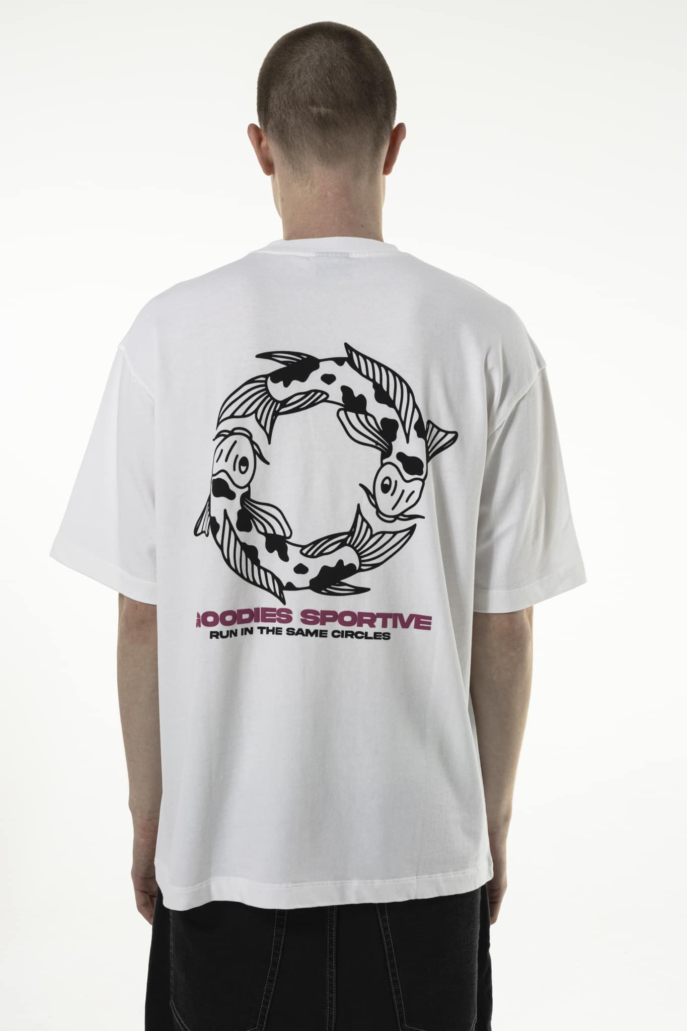 Goodies Sportive - CARP WHITE TEE