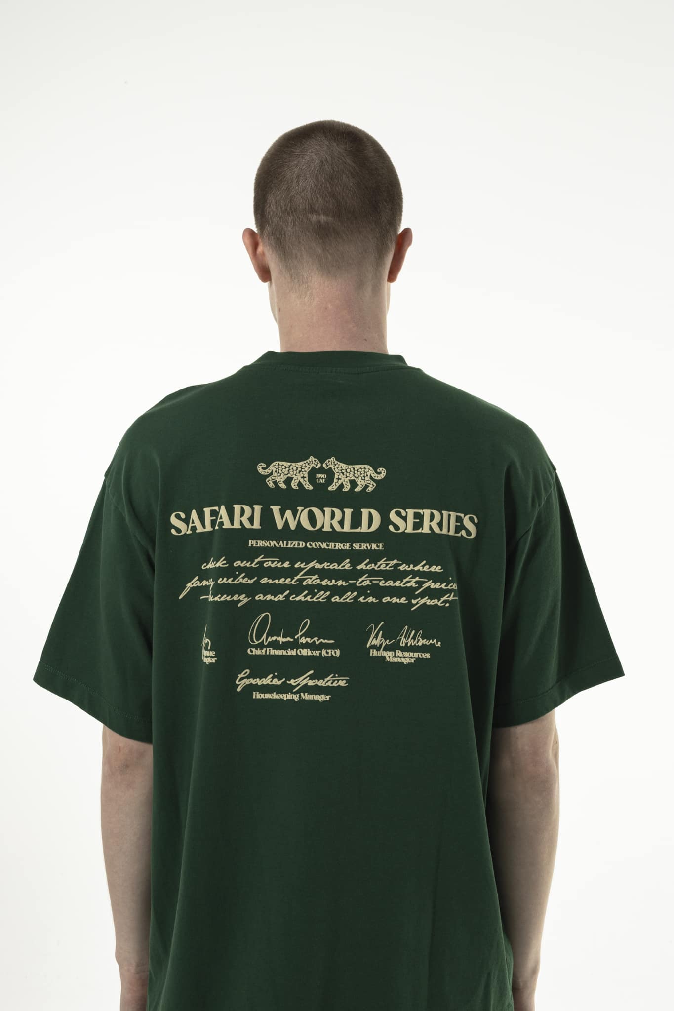 Goodies Sportive - SAFARI WORLD SERIES GREEN TEE