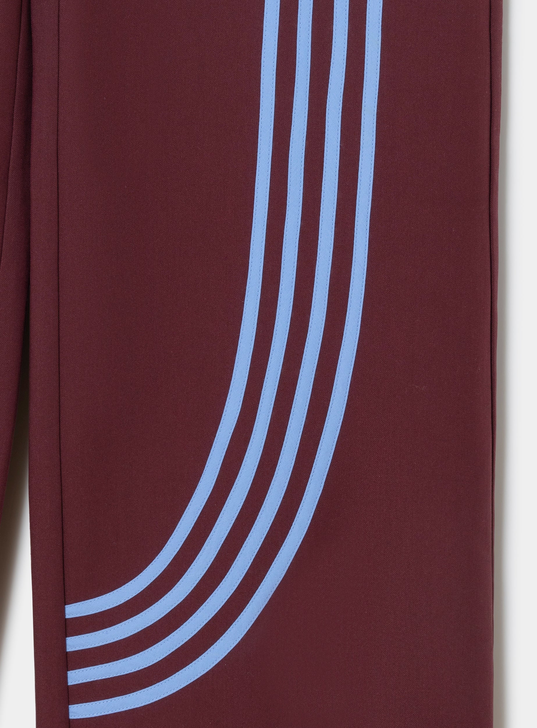 LAAGAM- ZION BURGUNDY PANTS