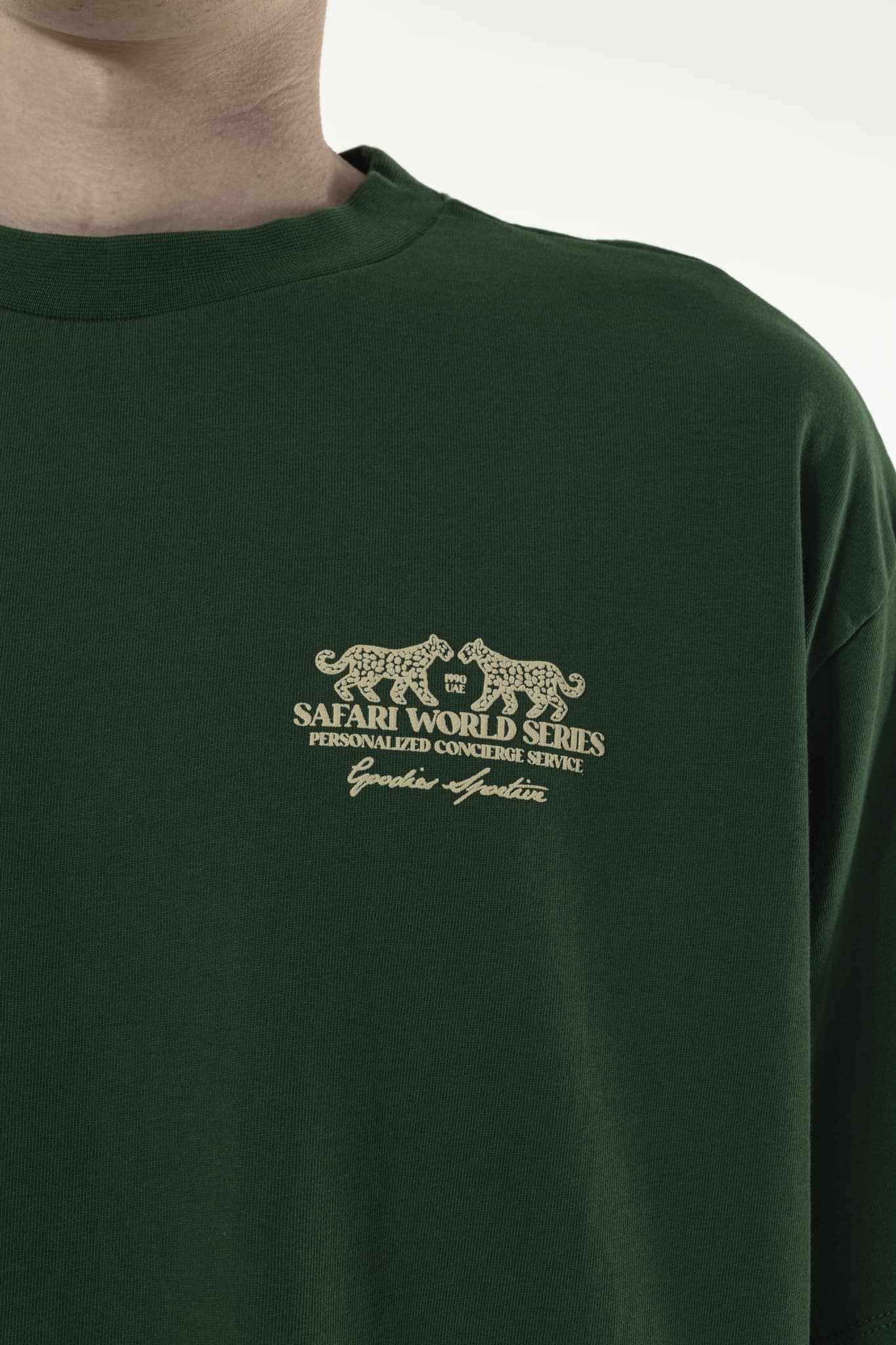 Goodies Sportive - SAFARI WORLD SERIES GREEN TEE
