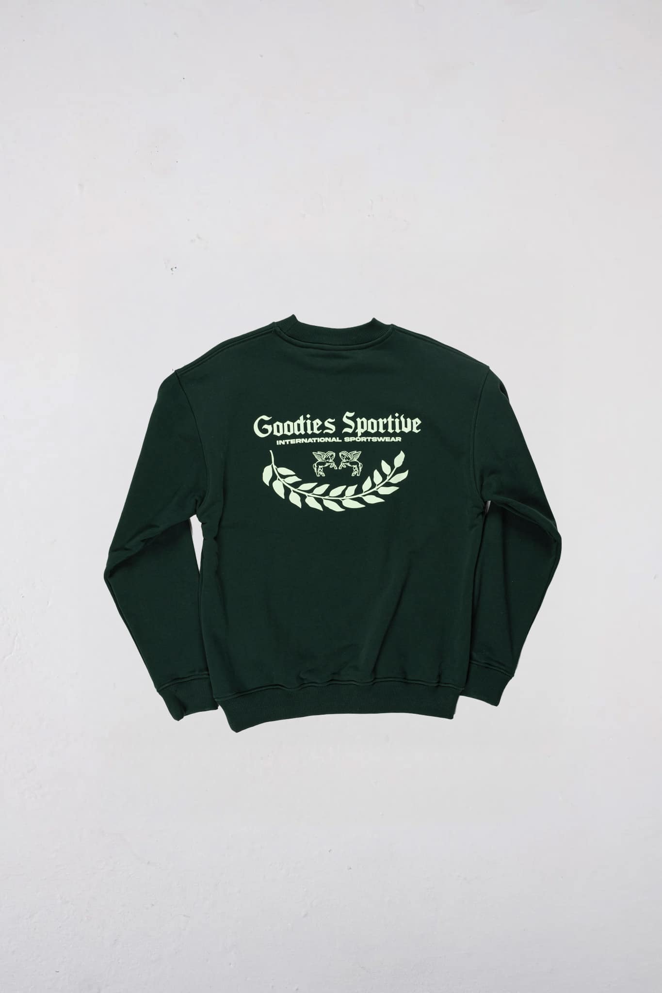 Goodies Sportive - CAESAR GREEN CREWNECK