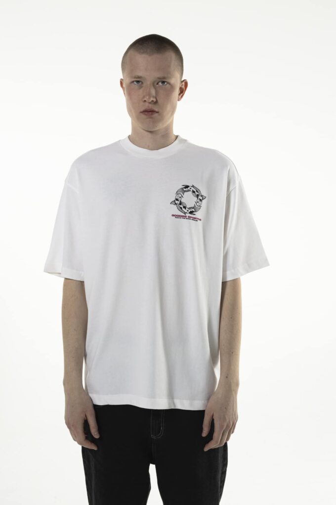 Goodies Sportive - CARP WHITE TEE