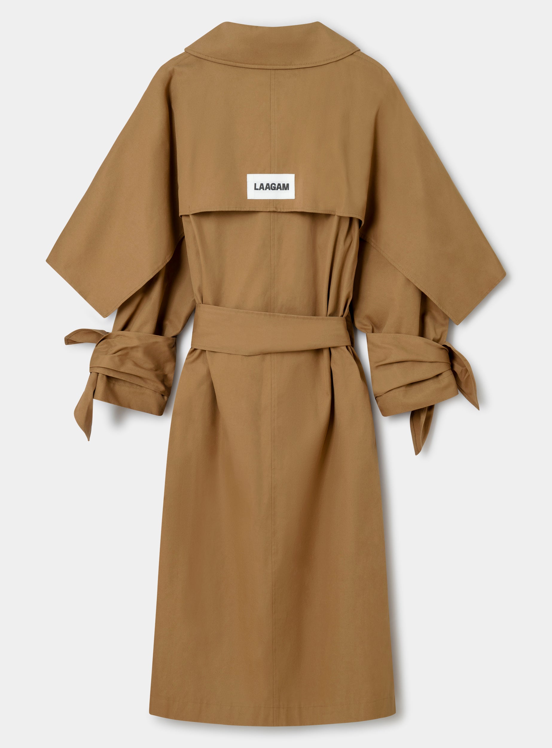 LAAGAM- PRAGUE CAMEL TRENCH