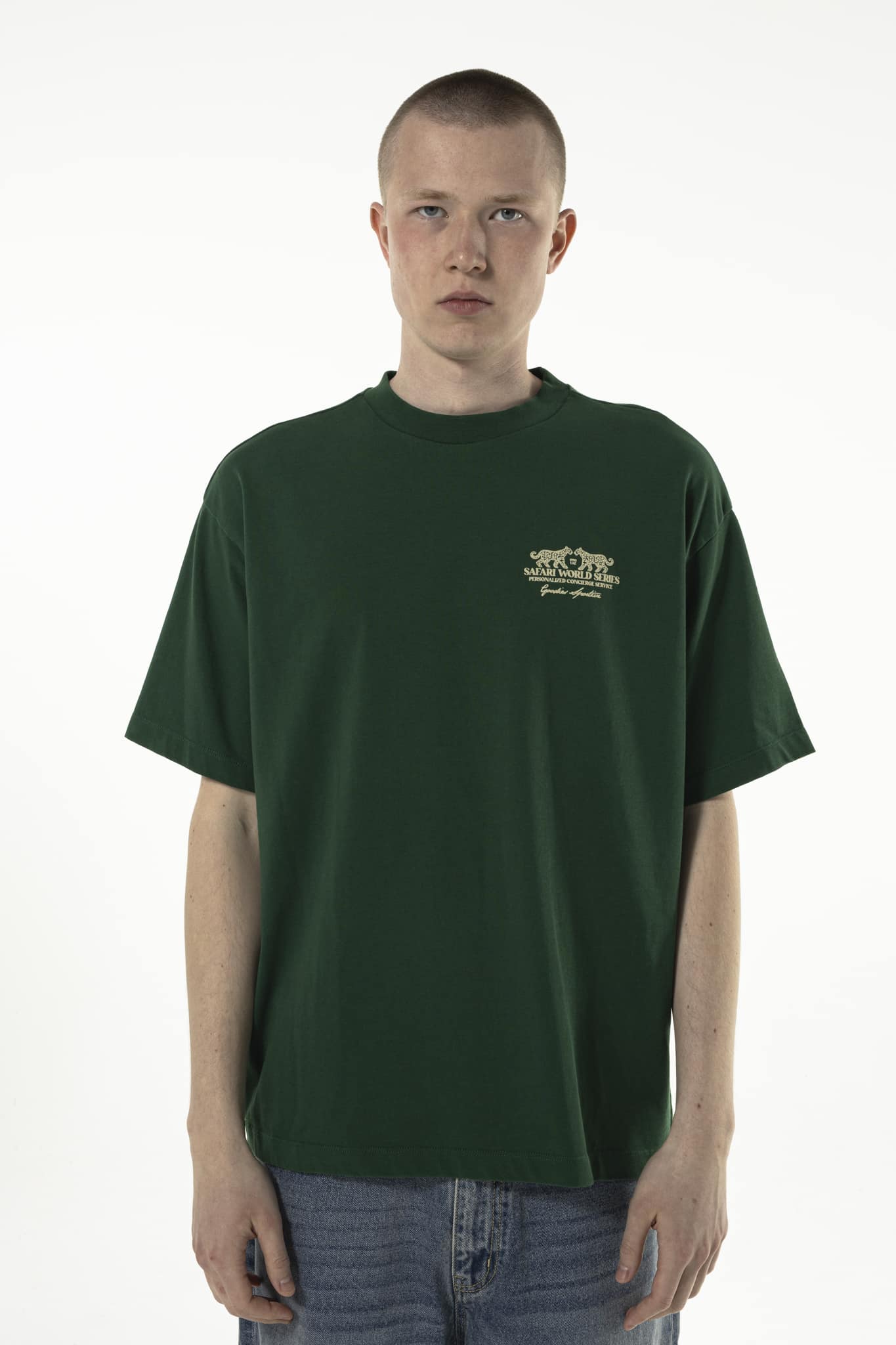 Goodies Sportive - SAFARI WORLD SERIES GREEN TEE