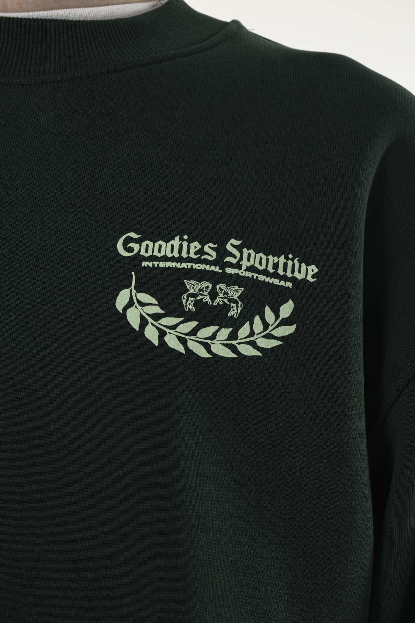 Goodies Sportive - CAESAR GREEN CREWNECK