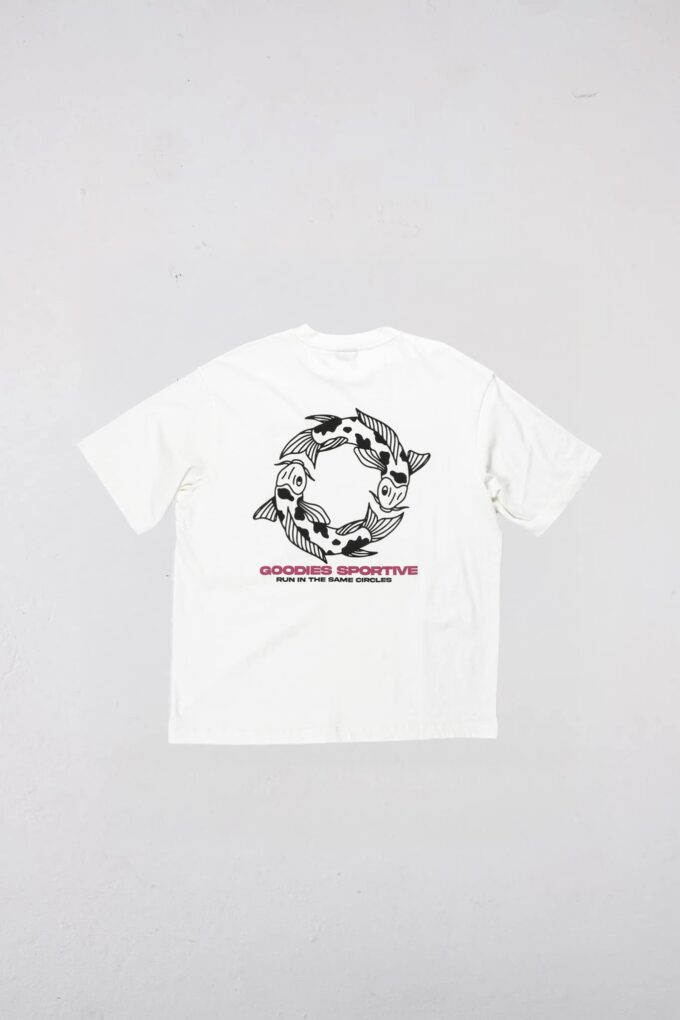 Goodies Sportive - CARP WHITE TEE
