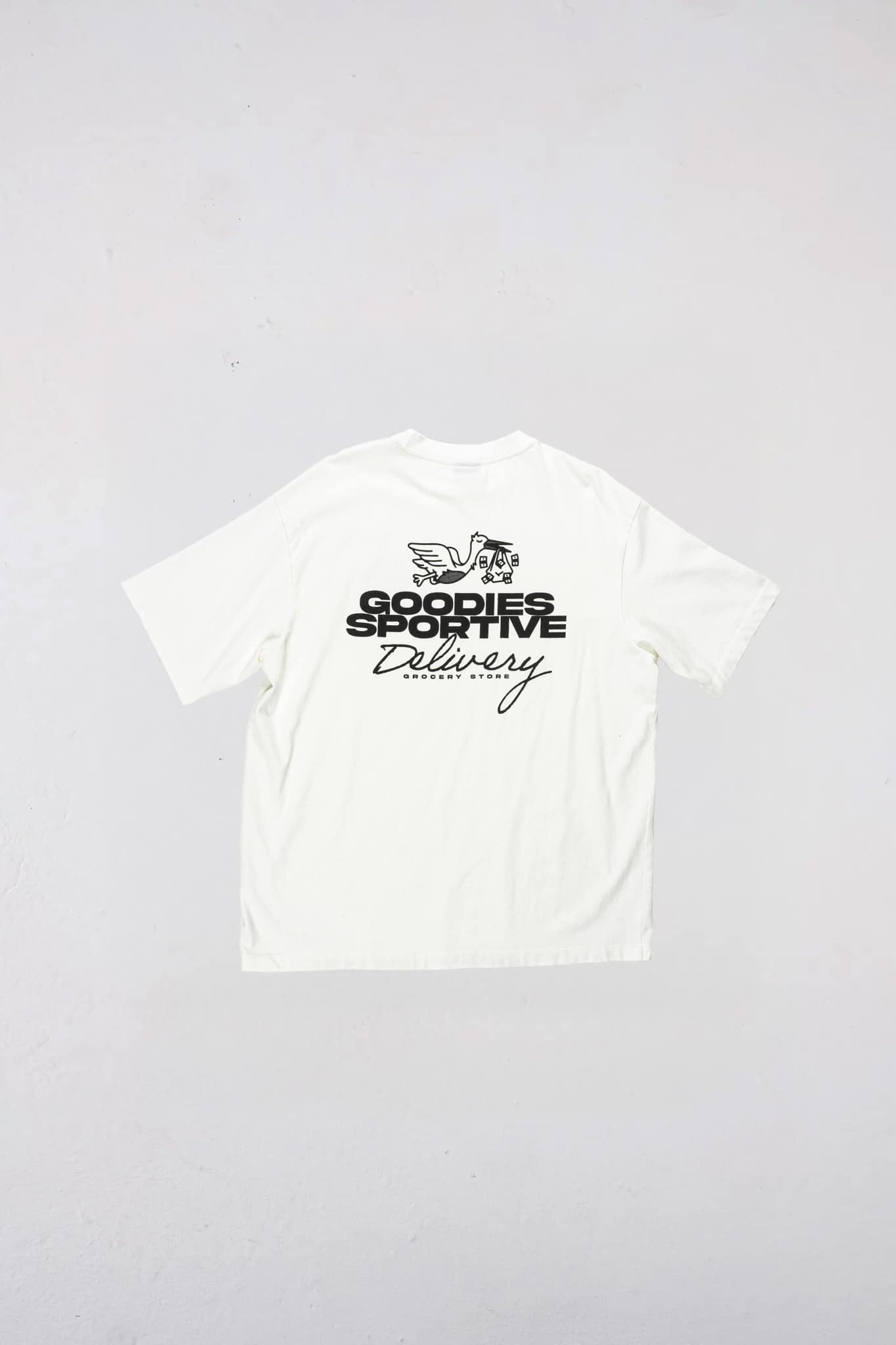 Goodies Sportive - DELIVERY WHITE TEE