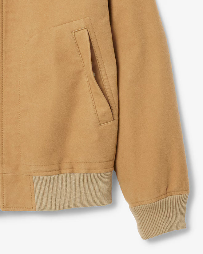 Lacoste- Chaqueta de moleskin acolchada