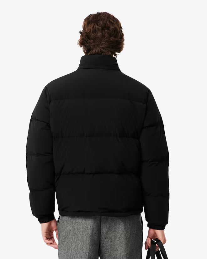 Lacoste- Chaqueta acolchada con capucha hidrófuga
