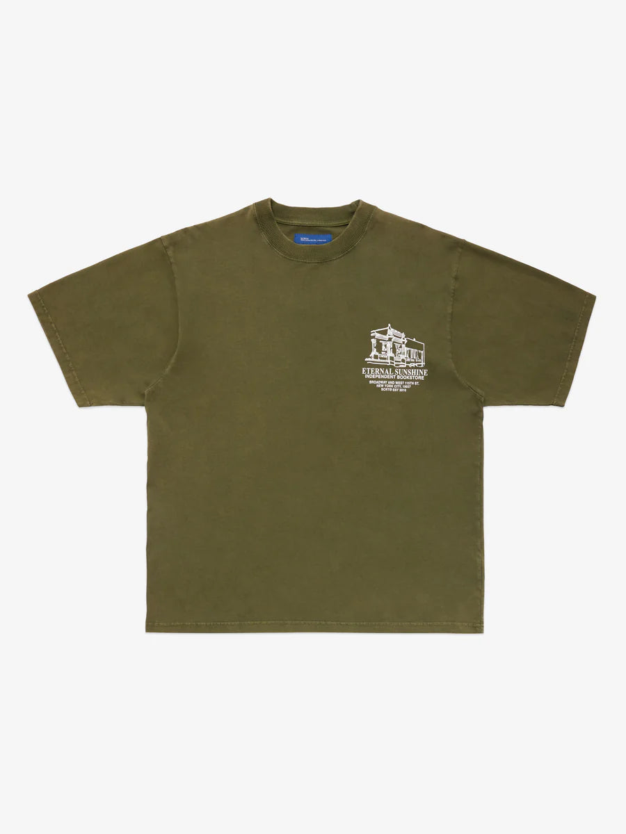 SCRT - Bookstore T-Shirt Garment Dyed Green