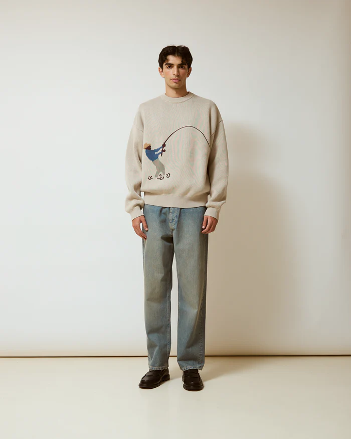 Palard - White Marlin Knit Sweater