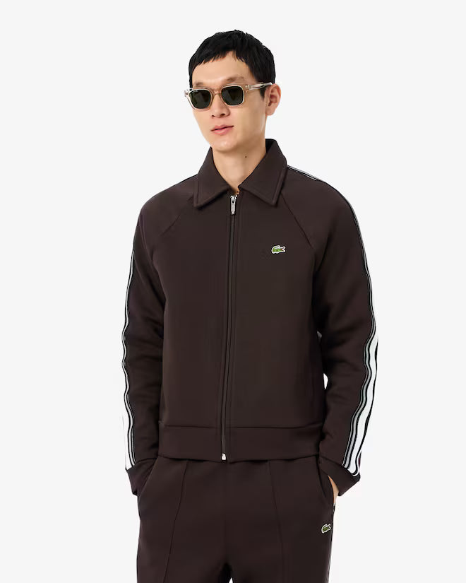 Lacoste- Sudadera con cremallera de fabricación francesa