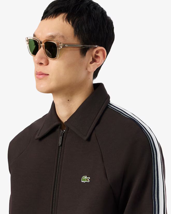 Lacoste- Sudadera con cremallera de fabricación francesa