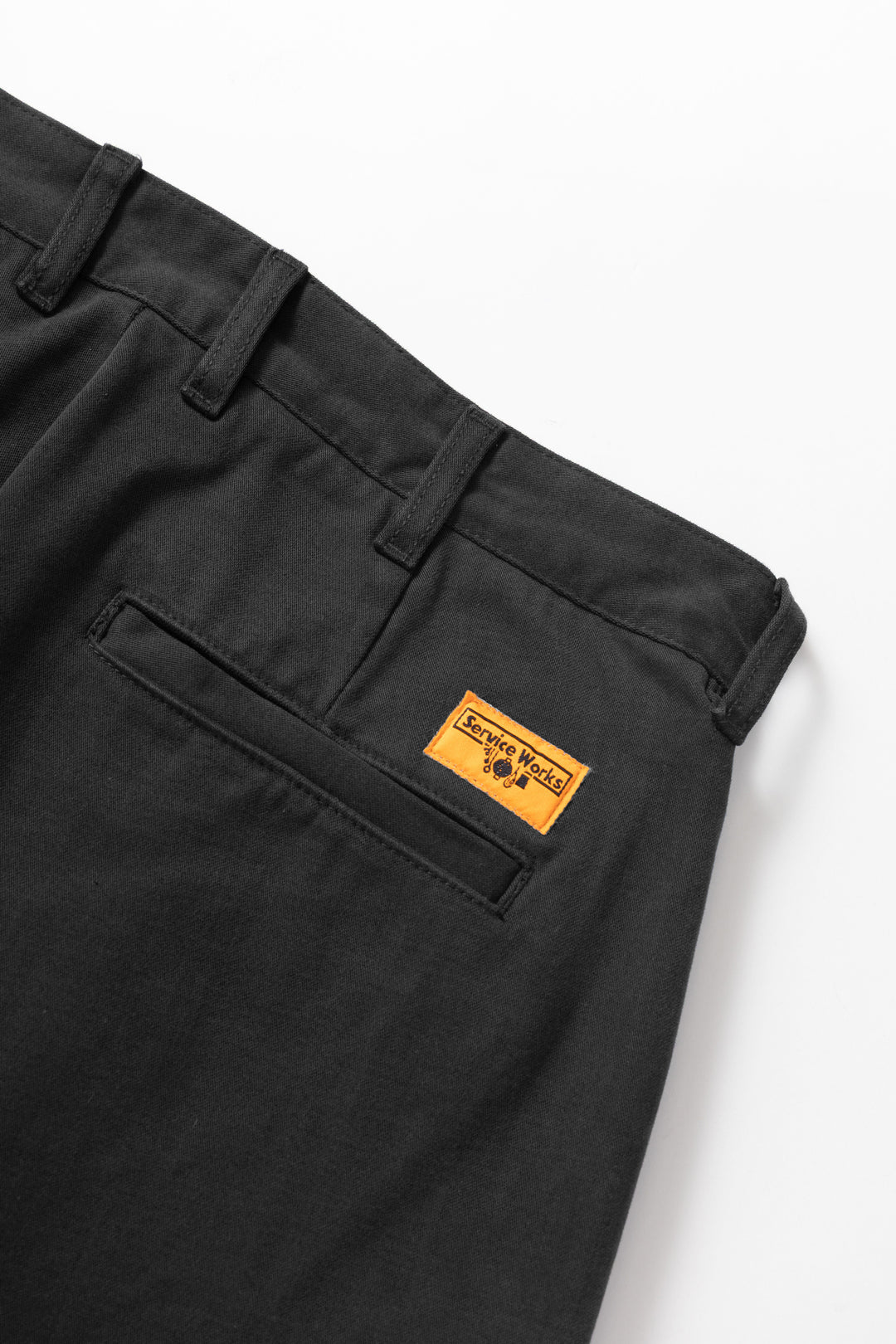 SERIVCE WORKS - Moleskin Part Timer Pant - Black