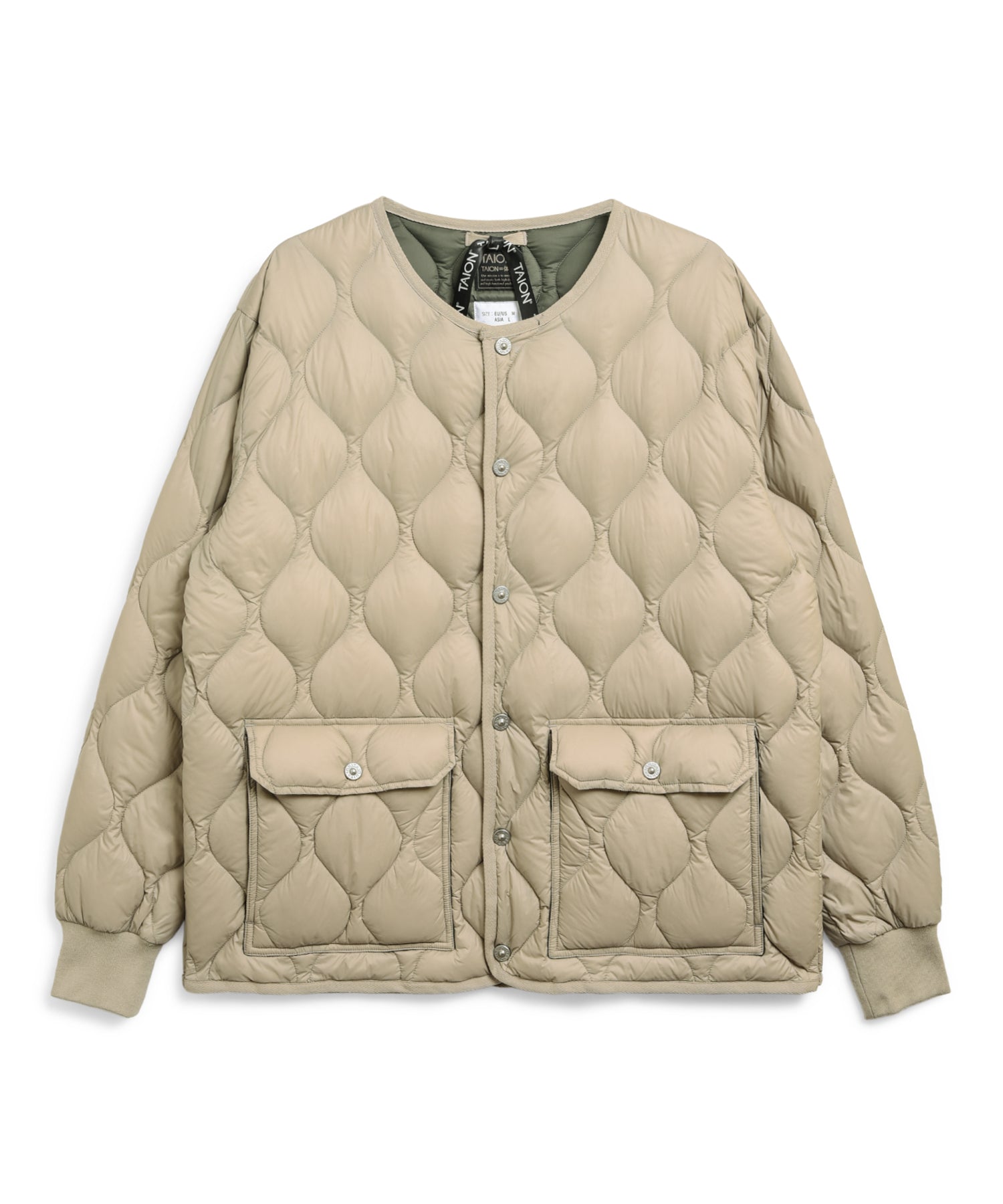 TAION - MILITARY OVER SIZE CREW NECK JACKET (104LSBPML-1)