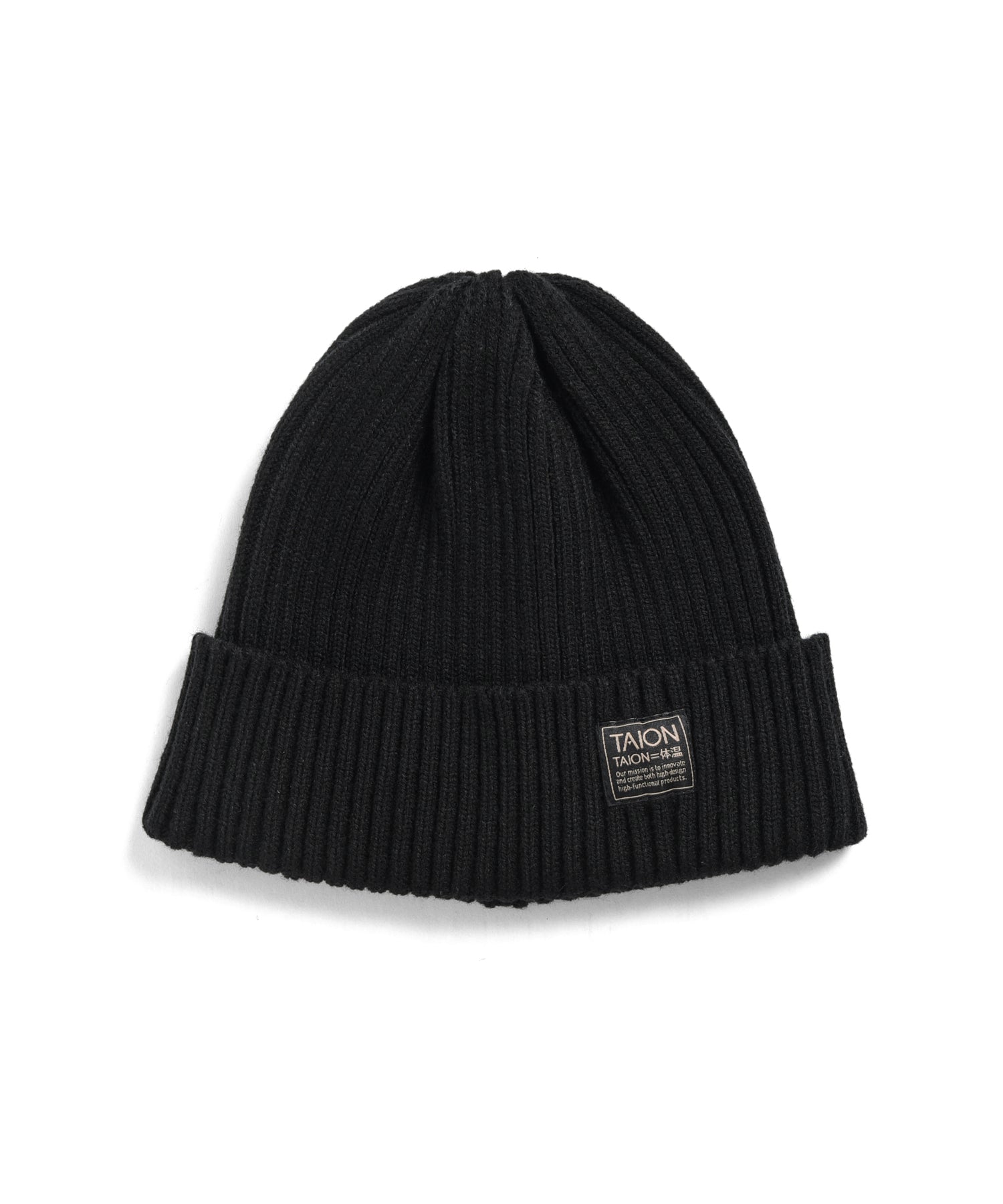 TAION - MILITARY KNIT CAP Black (230NML-1)