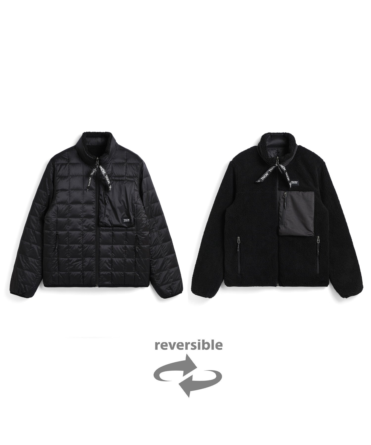 TAION - MOUNTAIN SOFT BOA LIGHT DOWN HI NECK JACKET (R102ZLBMT)