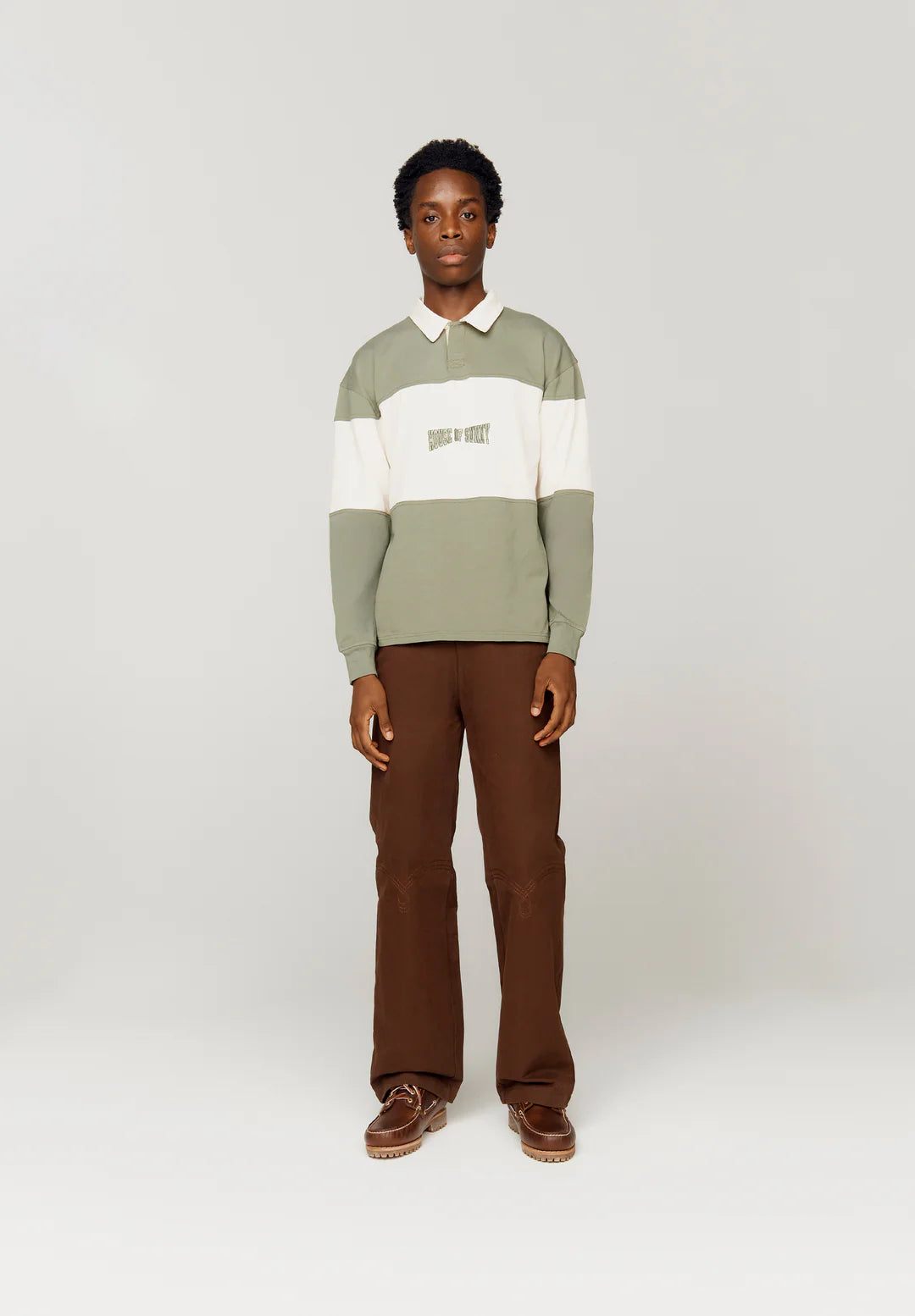House of Sunny - POWER LOGO BUTTON UP