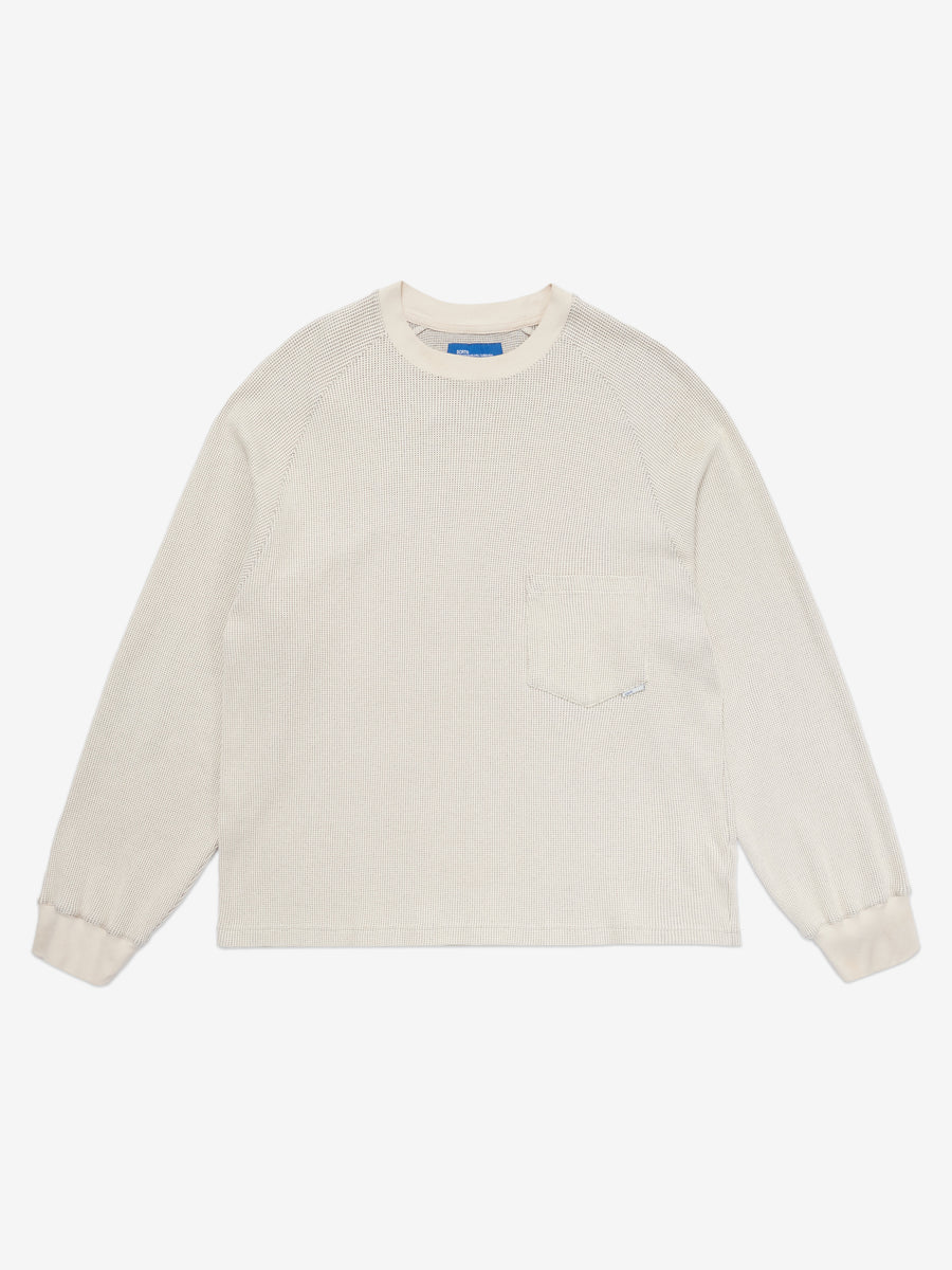 SCRT - Camisa de manga larga tipo gofre - Esmaltada